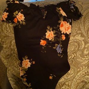 Polly & Ester Floral BodySuit